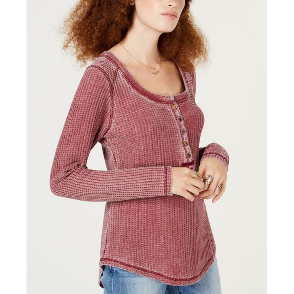 American Rag Juniors Thermal Henley Top